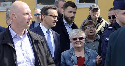 Premier Mateusz Morawiecki...