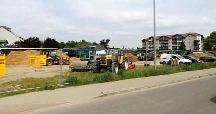 Przy Ulicy Nowej Powstaje...