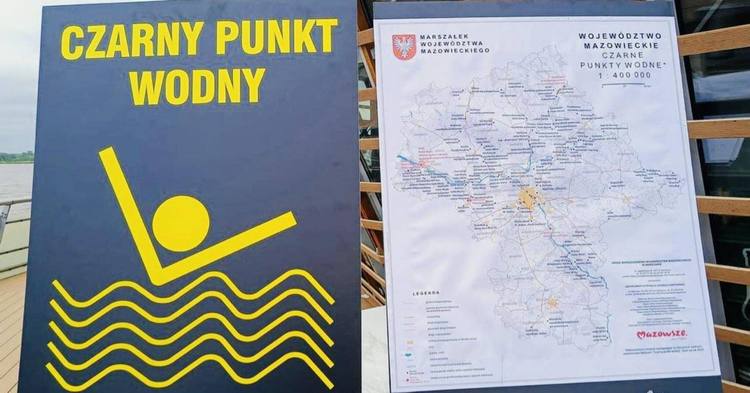 Dzikie kąpielisko w Klusku na Jeziorze Białe trafiło na listę czarnych punktów wodnych