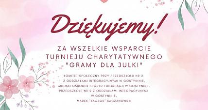 Turniej Dla Julki Niedzielskiej...