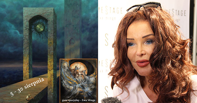 Ewa Minge przyjedzie na wystawę do Sannik