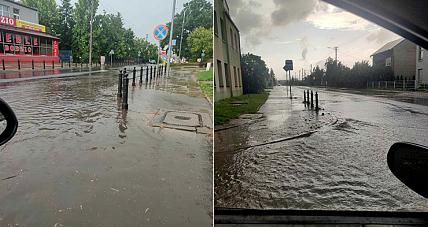 Utrudnienia Na Ulicach Po...