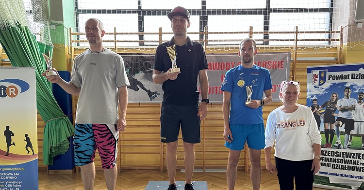 Mariusz Michalski z 2 miejscem półmaratonu w Rybnie [ZDJĘCIA]