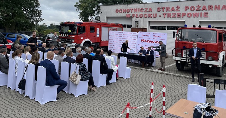 Mazowsze wspiera strażaków w powiecie gostynińskim