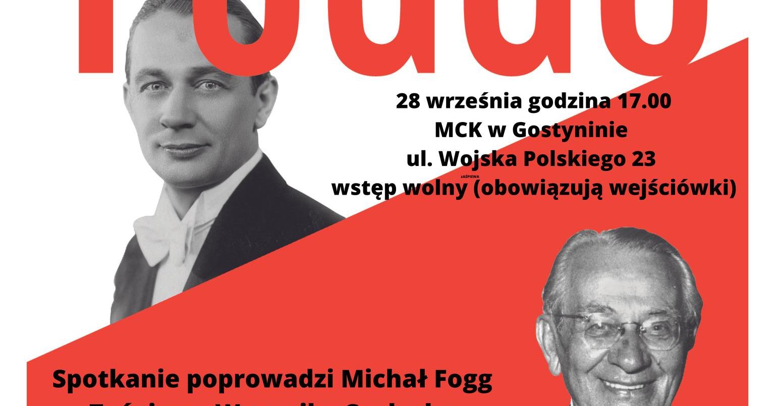 Prelekcja „Wspomnienie o Mieczysławie Foggu"