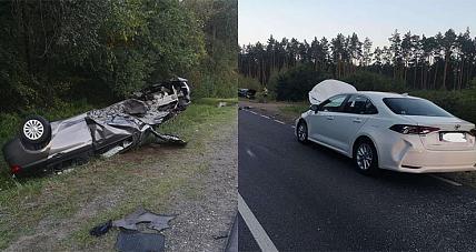 "czołówka" Trzech Pojazdów W ...