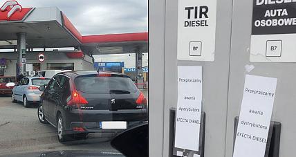 "gostynin Stoi, Brak Paliwa"....