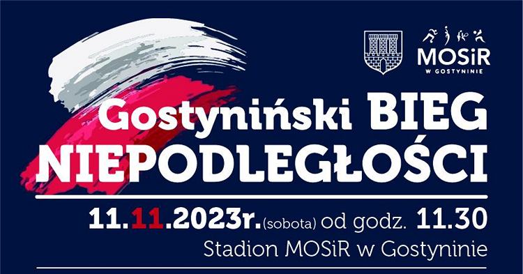 Gostyniński Bieg Niepodległości - zaproszenie