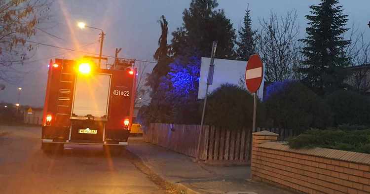 Zatrzymanie krążenia u mężczyzny na Termalnej. Wezwano śmigłowiec LPR-u