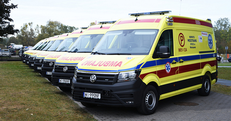 Nowe karetki na Mazowszu dzięki Unii Europejskiej