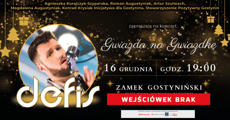 Nie ma już wejściówek na koncert Defis - Gwiazda na gwiazdkę