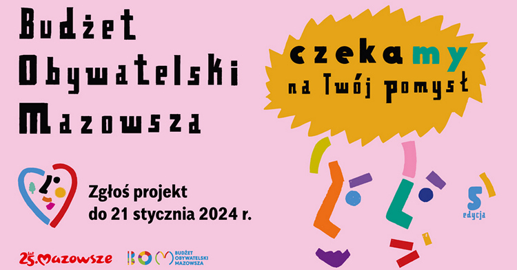 Budżet Obywatelski Mazowsza – zgłoś projekt!