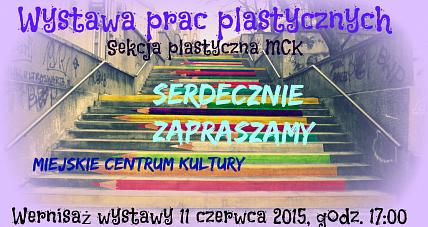Otwarcie Wystawy, Sekcji Plastycznej...