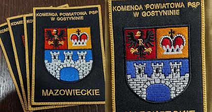 Emblemat Z Herbem Powiatu...