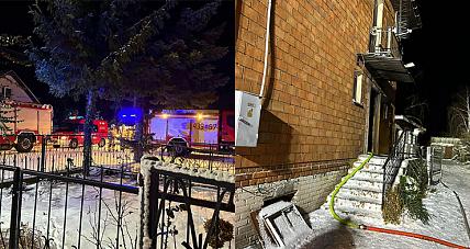 Pożar Domu W Szkaradzie [zdjęcia]