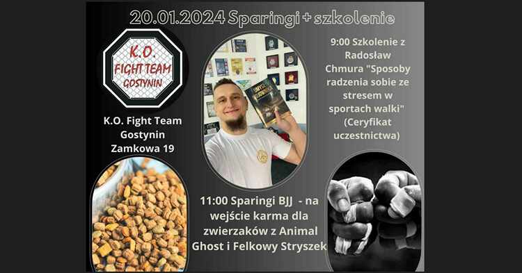 Pomóż zwierzakom i poznaj Jiu Jitsu: niecodzienna akcja charytatywna w Gostyninie