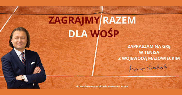 Zagraj razem z Wojewodą Mazowieckim dla 32. Finału Wielkiej Orkiestry Świątecznej Pomocy