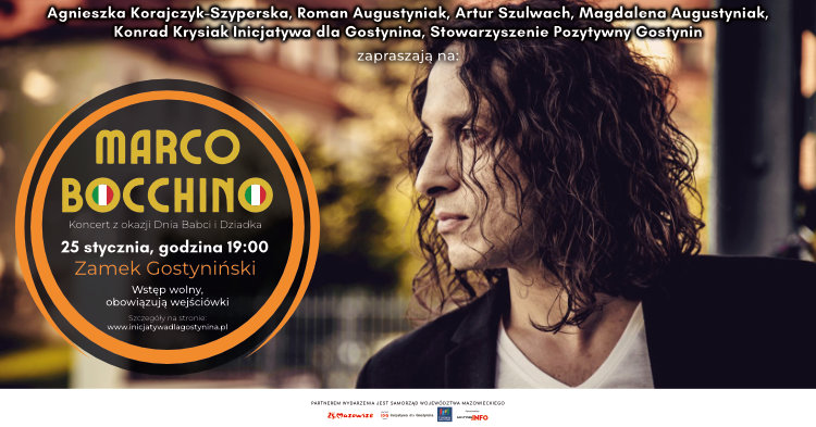 To już dziś! Marco Bocchino w Gostyninie