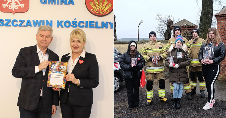 32 Finał WOŚP w gminie Szczawin Kościelny [ZDJĘCIA]