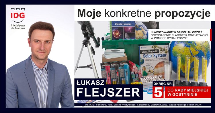 Doposażenie gostynińskich szkół w pomoce dydaktyczne