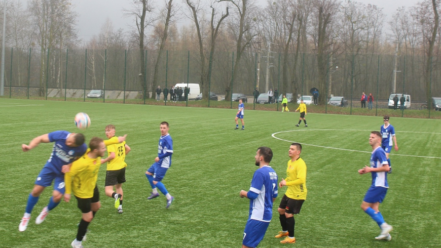 Jak w rundzie jesiennej, tak i w wiosennej - 2:2 z Amatorem Maszewo [VIDEO]