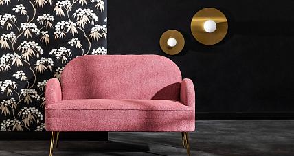 Obła Sofa W Wiosennej Aranżacji V...