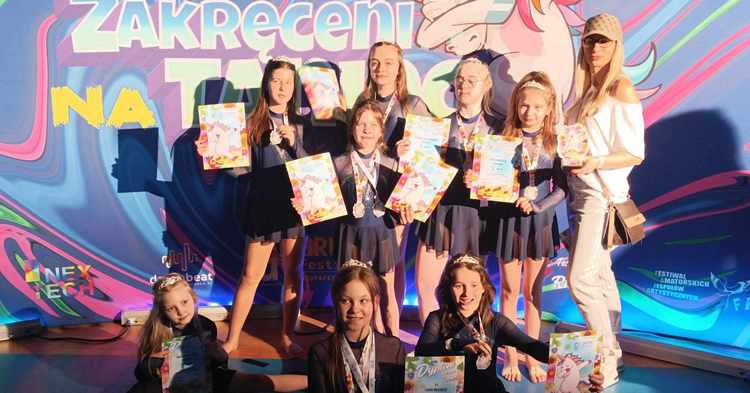 Sukces Szkoły Tańca Dance na festiwalu "Zakręceni na Taniec" w Kutnie [ZDJĘCIA]