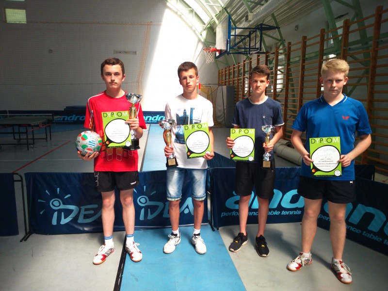 Kolejny sukces tenisistów stołowych