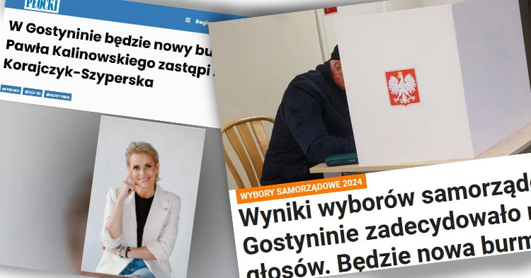 „Jest zmiana w Gostyninie”. Media o wyborze Agnieszki Korajczyk-Szyperskiej
