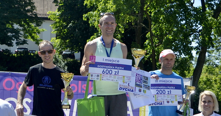 Piotr Kreft z Płocka wygrywa IV edycję Gostynińskiej Piątki [ZDJĘCIA+WYNIKI]