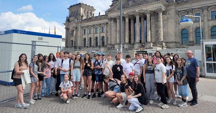 Uczniowie Jedynki w Berlinie [ZDJĘCIA]