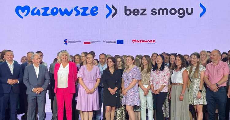 Ruszył projekt „Mazowsze bez smogu” [ZDJĘCIA]