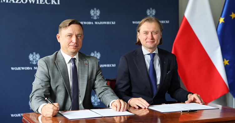 Podpisanie listu intencyjnego przez Wojewodę Mazowieckiego