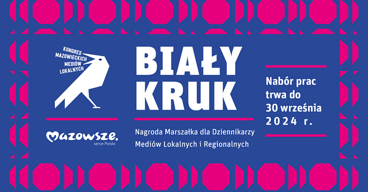 Konkurs dla dziennikarzy mediów lokalnych i regionalnych!