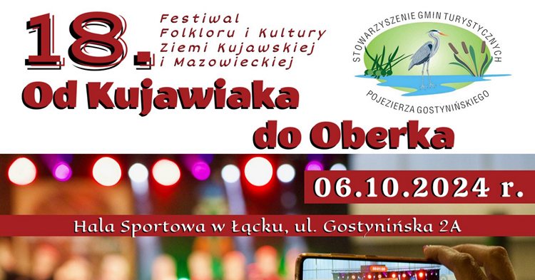 "Od Kujawiaka do Oberka" - 18. edycja Festiwalu Folkloru i Kultury Ziemi Kujawskiej i Mazowieckiej coraz bliżej