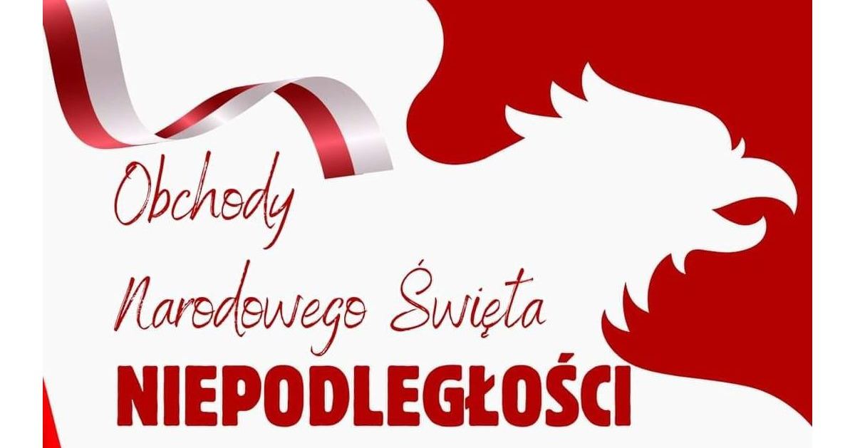 Gmina Szczawin Kościelny zaprasza na obchody 106. rocznicy odzyskania niepodległości