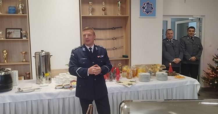 Spotkanie opłatkowe w gostynińskiej komendzie [ZDJĘCIA]