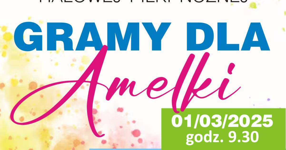 Sport i serce w jednym. Gostynin zagra w charytatywnym turnieju dla Amelki