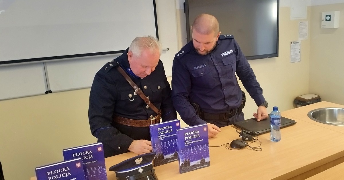 Spotkanie z historią Policji – Adam Łaszczewski gościem uczniów GCE [ZDJĘCIA]