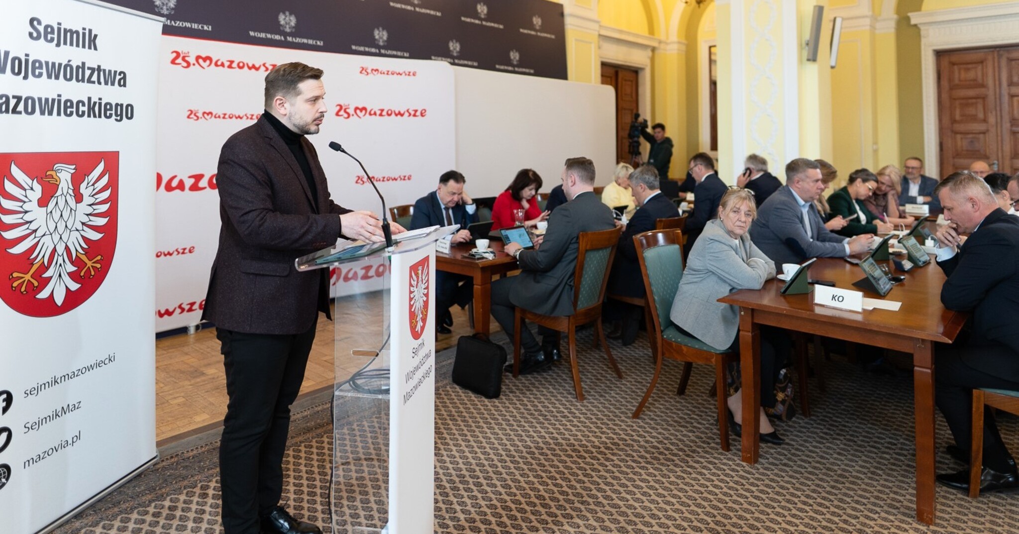 XI sesja Sejmiku Województwa Mazowieckiego [ZDJĘCIA]