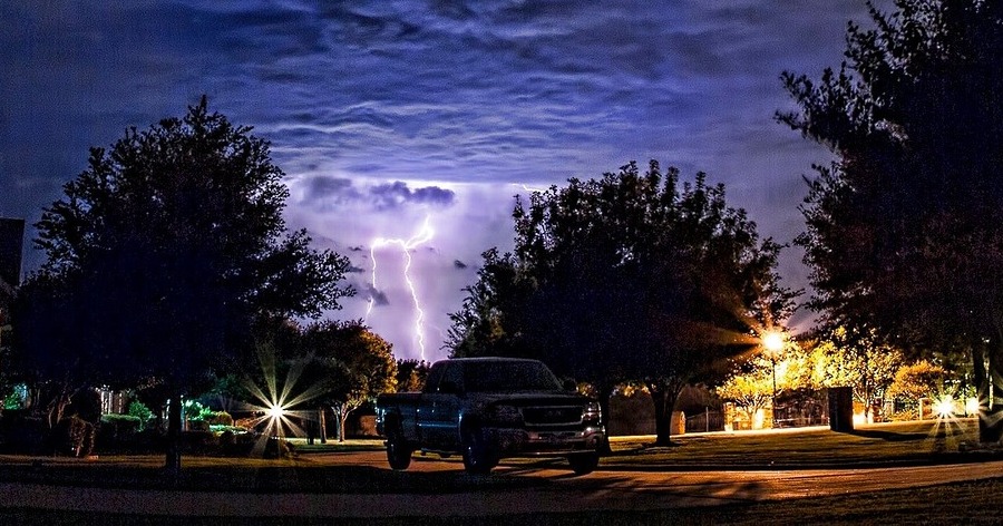Burze nad Gostyninem. Ostrzeżenie pogodowe