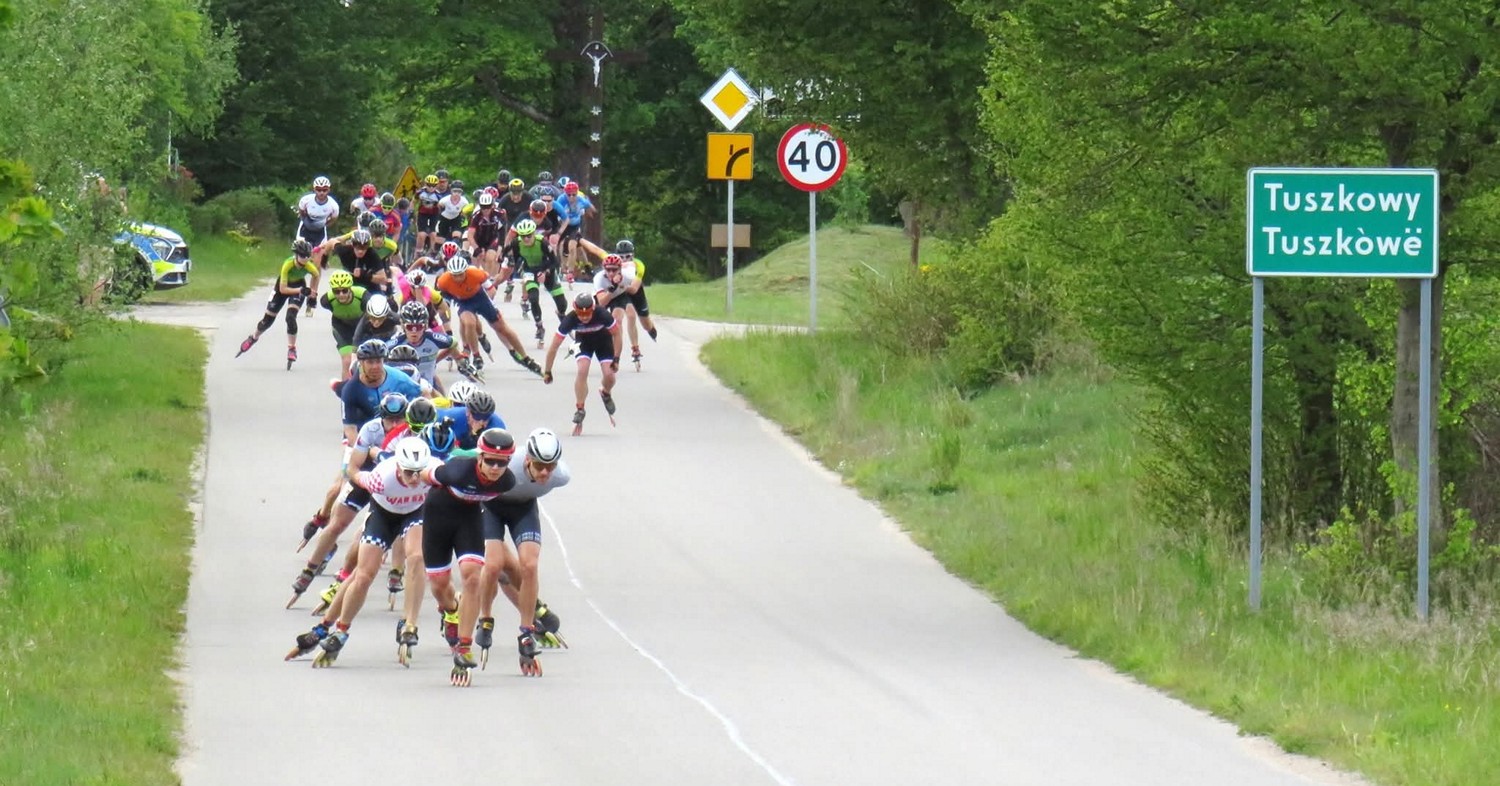 Podium dla wrotkarzy UKS Zwoleń-Team podczas 5 etapu Długodystansowego Pucharu Polski w Lipuszu [ZDJĘCIA]