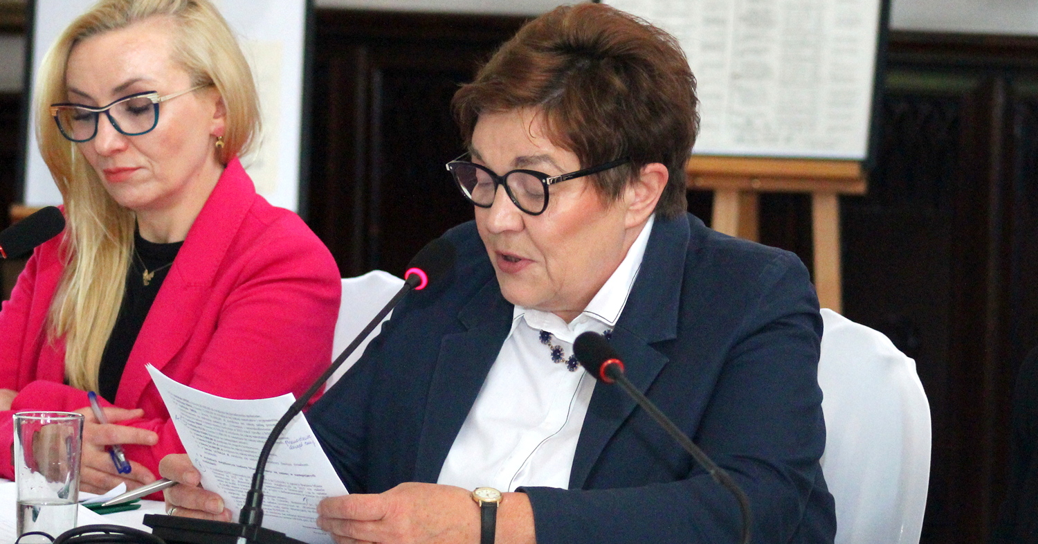 Skarbnik Miasta Bożena Sokołowska przechodzi na emeryturę