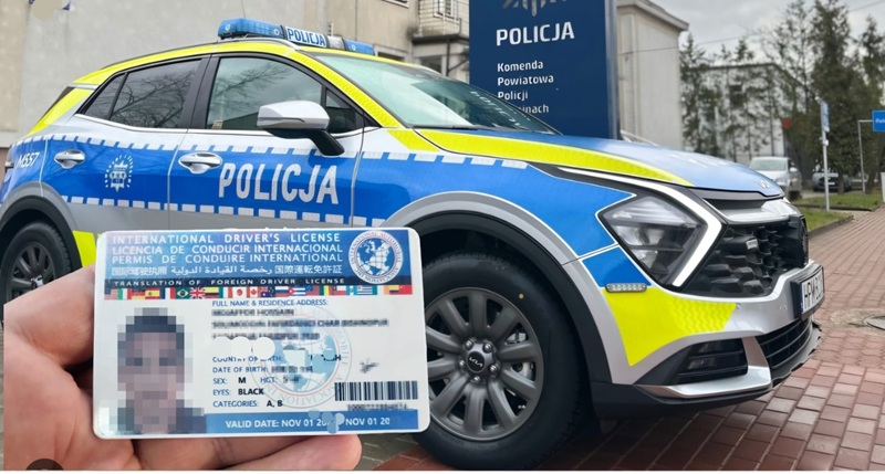 Kupił prawo jazdy za 400 zł