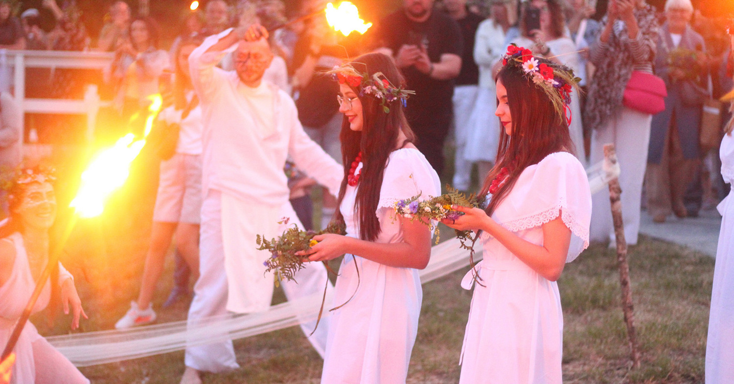 Debiut Wianków Gostynińskich. Noc Świętojańska z przesłaniem [ZDJĘCIA]
