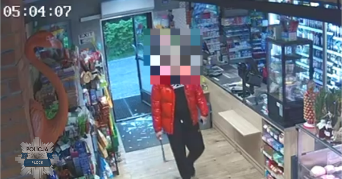 Dramat w Gąbinie. 27-latek z maczetą aresztowany po ataku na sklep