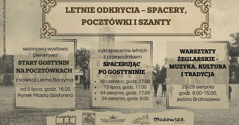 Letnie Odkrycia – Spacery, P...