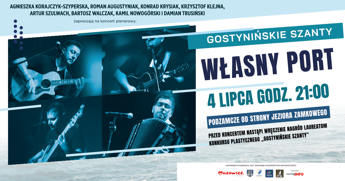 Morskie melodie pod gostynińskim zamkiem. Już dziś Własny Port zagra szanty