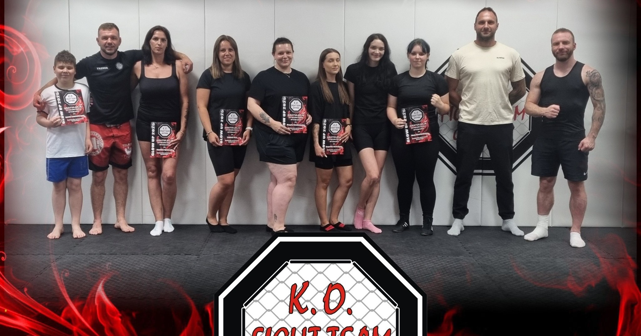 Wielkie metamorfozy w KO Fight Team Gostynin – sukces uczestników wyzwania [ZDJĘCIA]
