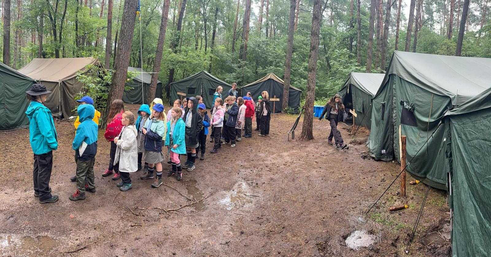 Bezpieczne obozy harcerskie w powiecie gostynińskim: 14 kontroli i tylko 2 ewakuacje [ZDJĘCIA]